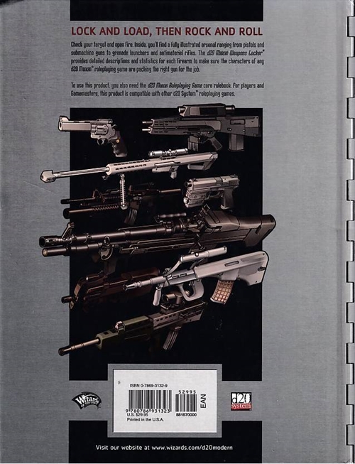 D20 Modern - Weapons Locker (B Grade) (Genbrug)